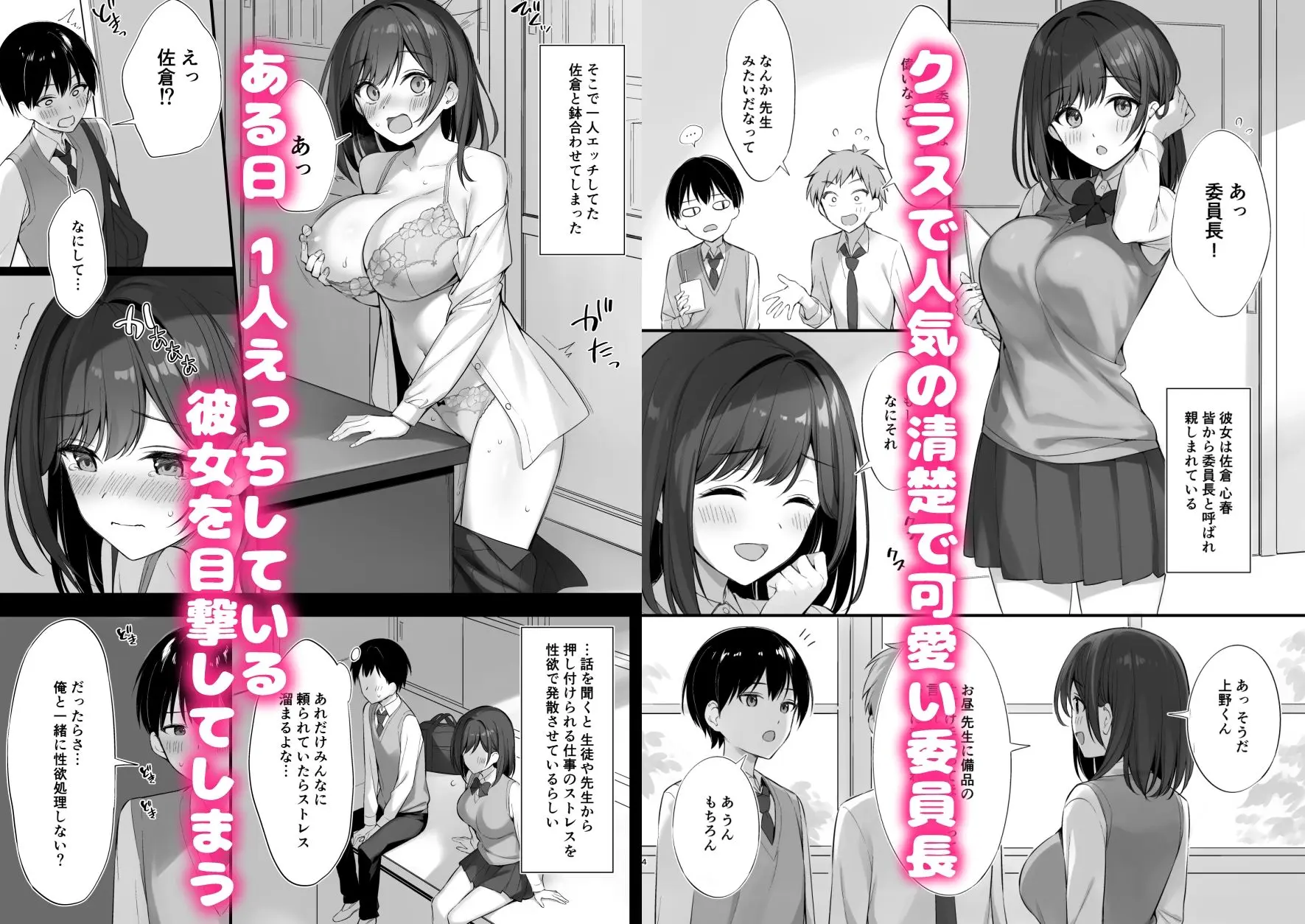 クラスの清楚な委員長とヤリ友になった話 画像1