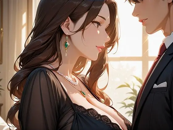 未亡人 寂しげな喪服姿の義母を抱きしめずにはいられなかった 画像3