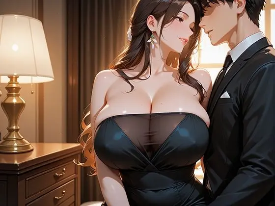 未亡人 寂しげな喪服姿の義母を抱きしめずにはいられなかった 画像4