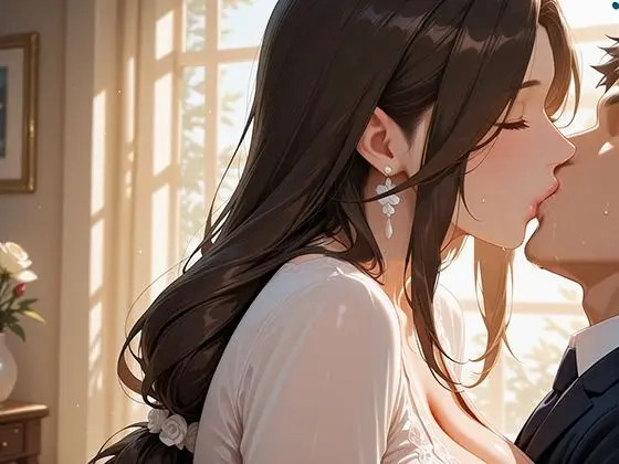 未亡人 寂しげな喪服姿の義母を抱きしめずにはいられなかった 画像6