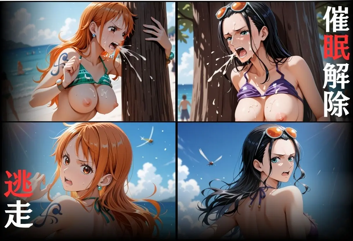 催●ビーチ  〜ナミ・ロビン〜 画像8