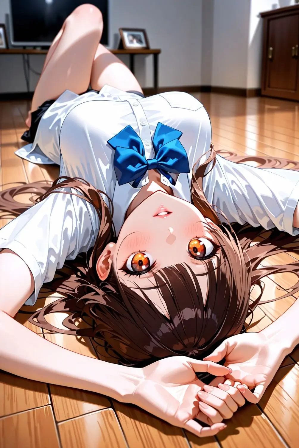 妹がめっちゃパンツ見せてくる 画像2