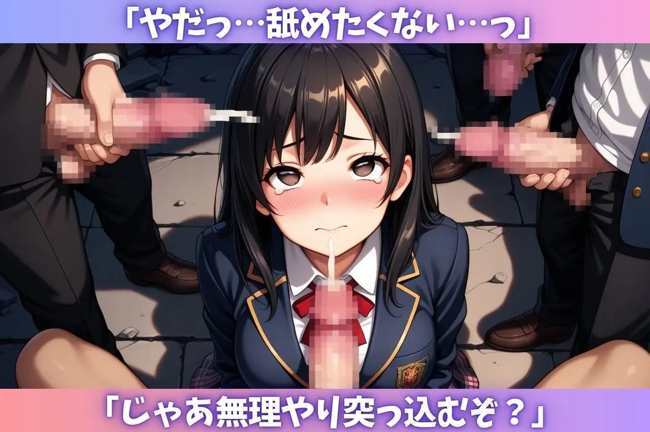 複数の男たちにレ●プされ 中出しされる美少女 画像3