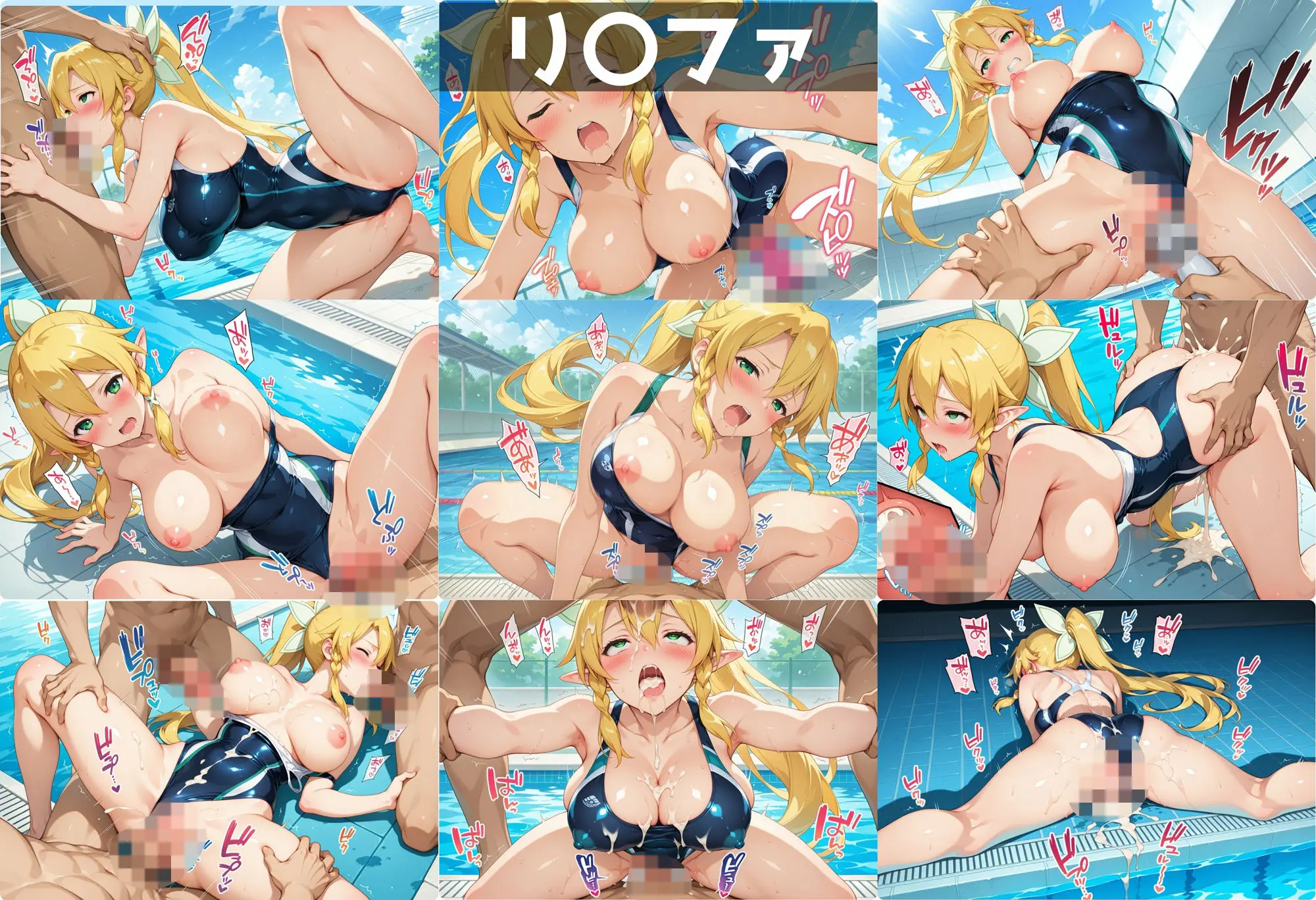 着せ替えヒロインCOLLECTION  ーSA〇ー  競泳水着コス総集編 画像10