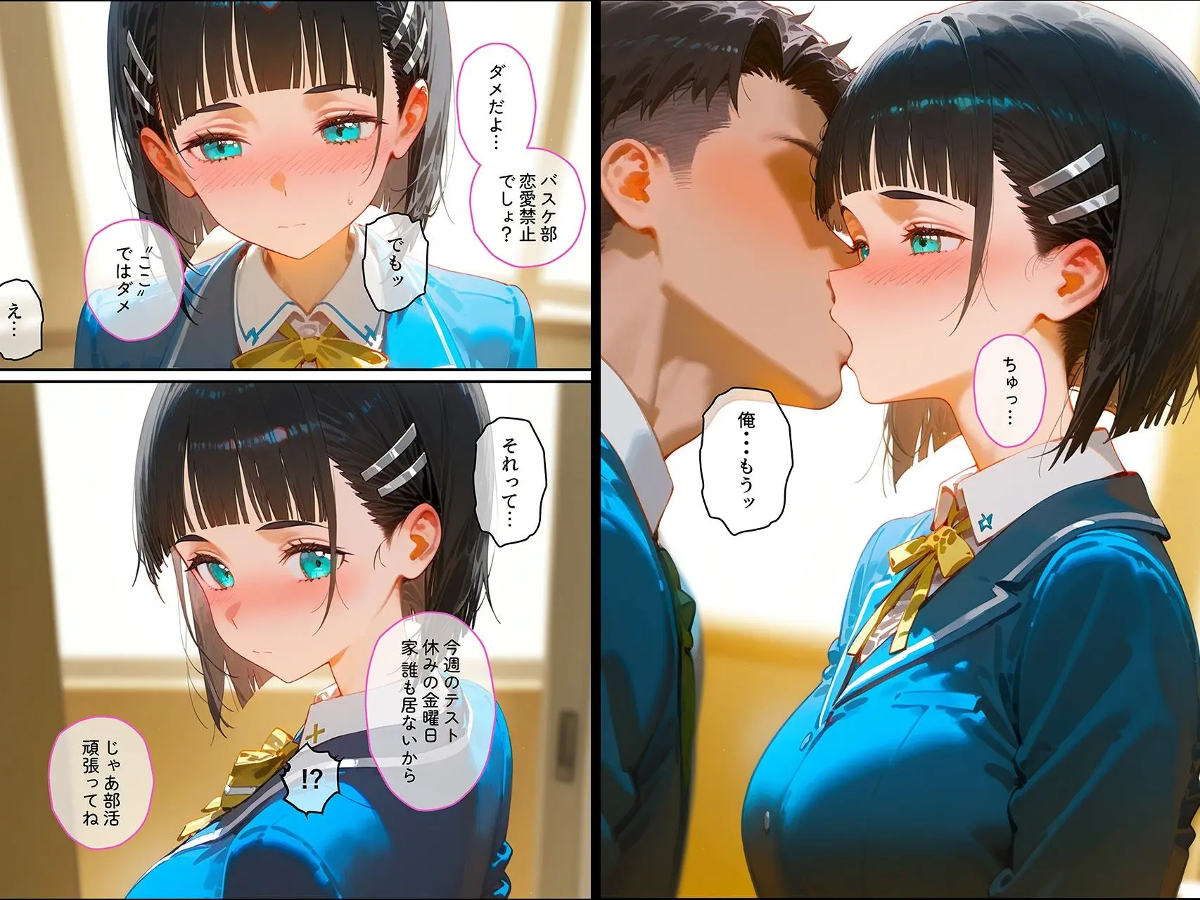 【桐ヶ谷◯葉】俺の大好きな清楚彼女が寝取られ快楽堕ちする話 画像1