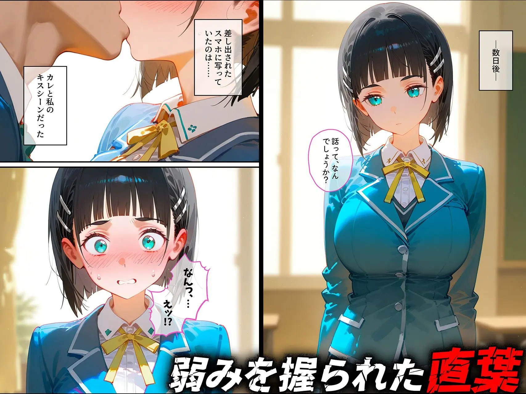 【桐ヶ谷◯葉】俺の大好きな清楚彼女が寝取られ快楽堕ちする話 画像2