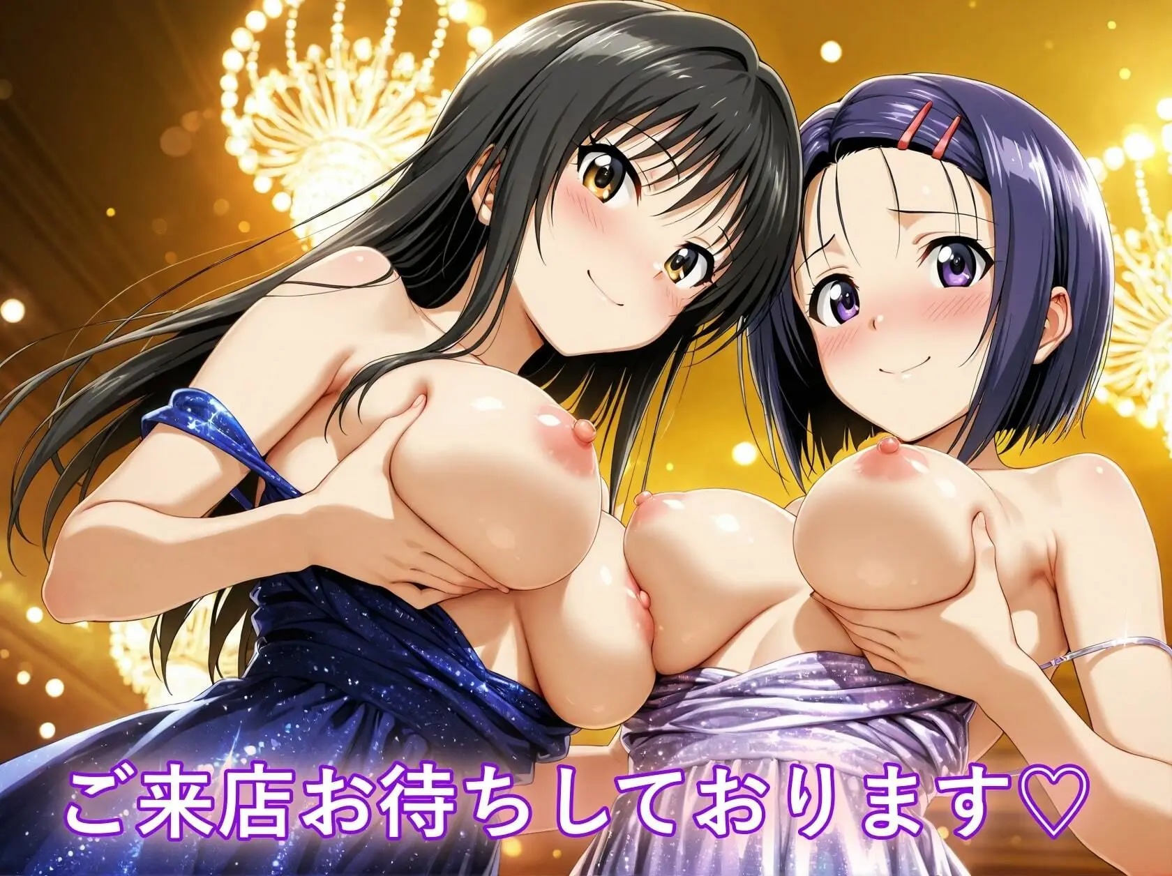 憧れのヒロインとエッチができるピンサロ店〜古〇川唯と西〇寺春菜編〜 画像10
