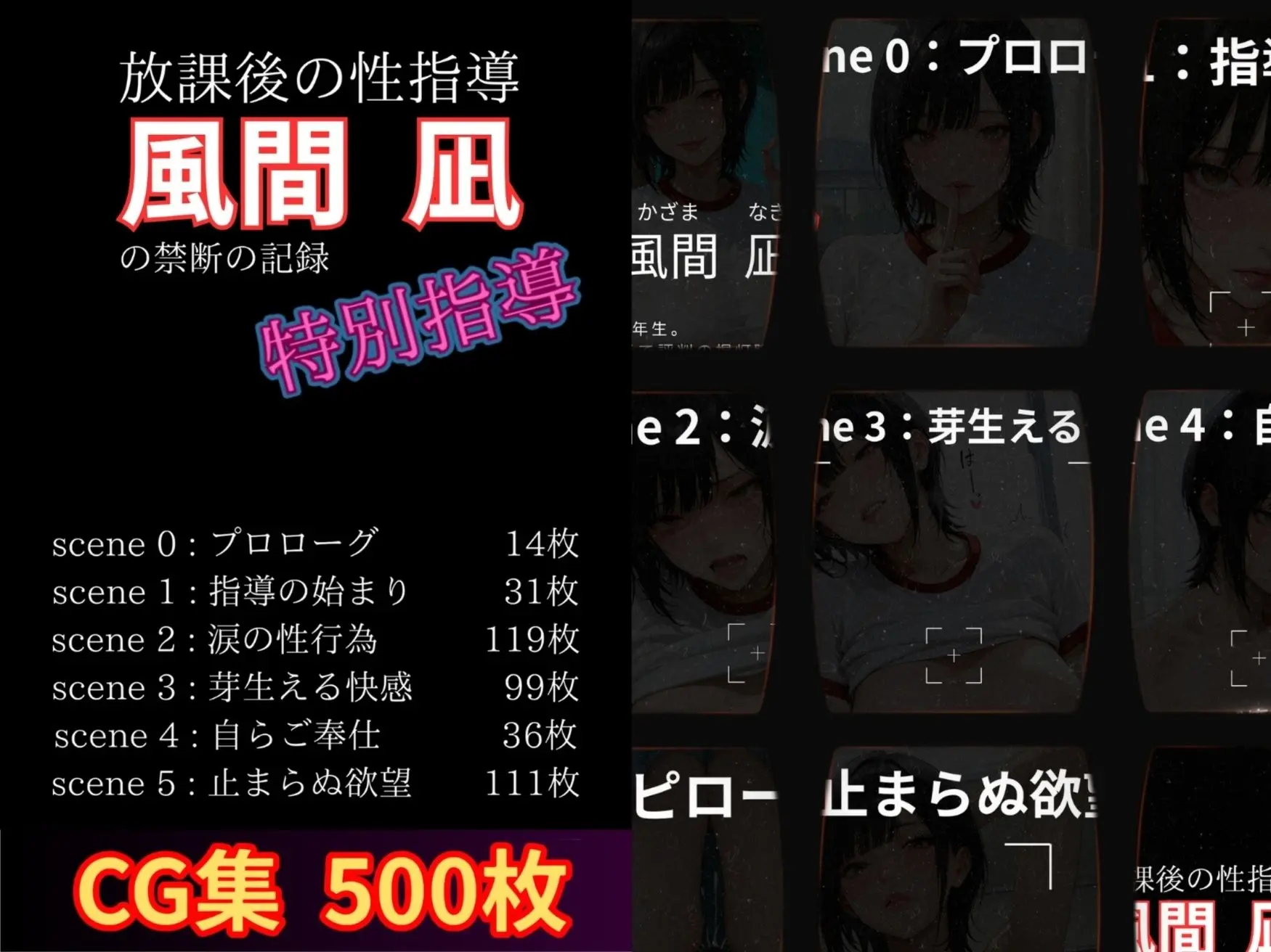 放課後の性指導 〜風間凪の禁断の記録-ハメ撮り 画像1