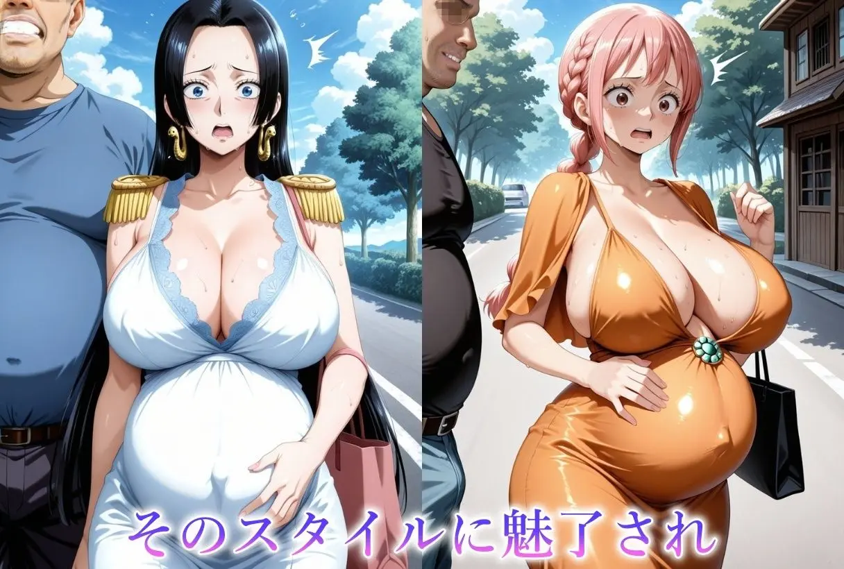 妊娠8か月目のヒロインを犯しちゃいました-O●E PIECE ハ●コック＆レ●ッカ- 画像2