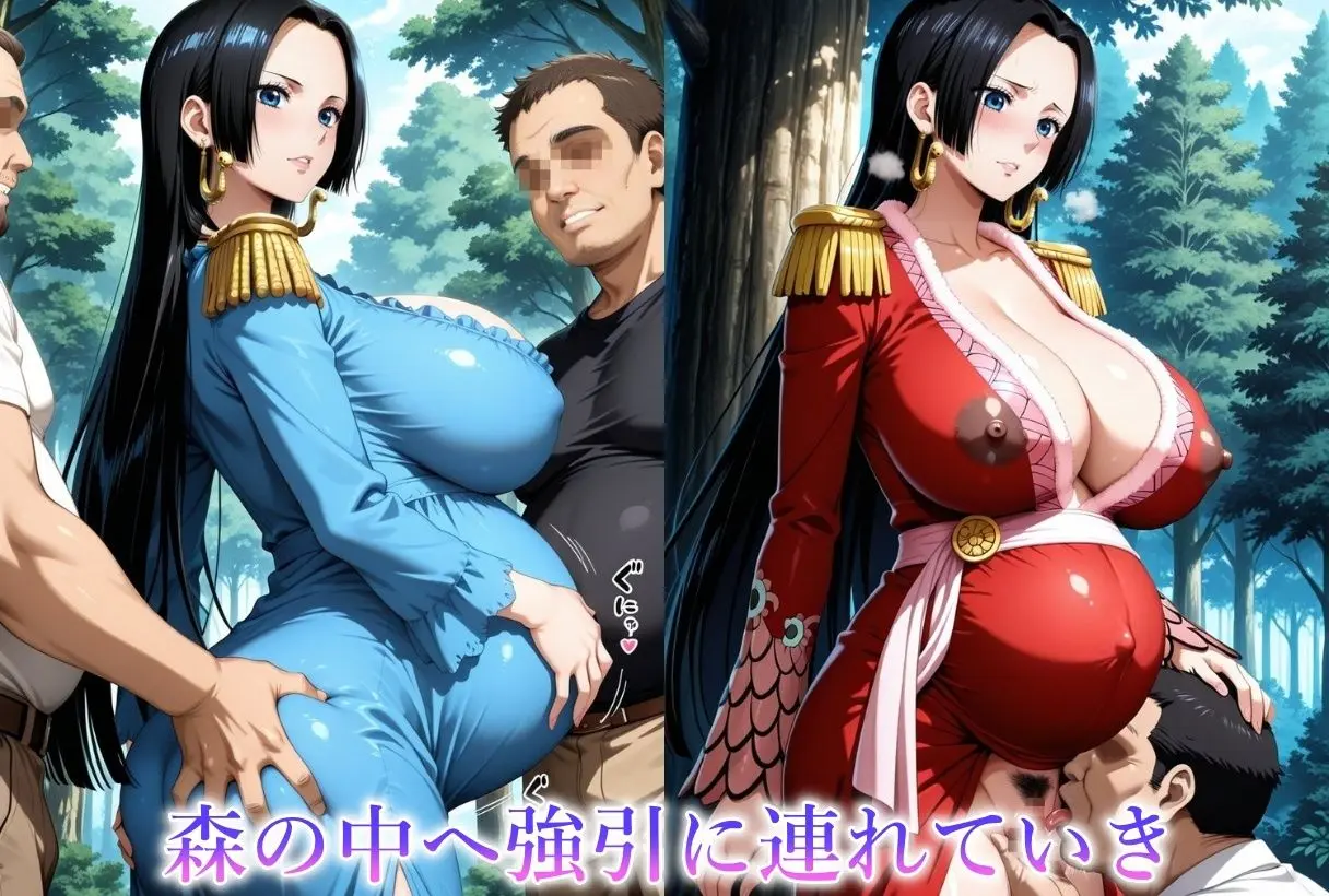 妊娠8か月目のヒロインを犯しちゃいました-O●E PIECE ハ●コック＆レ●ッカ- 画像3