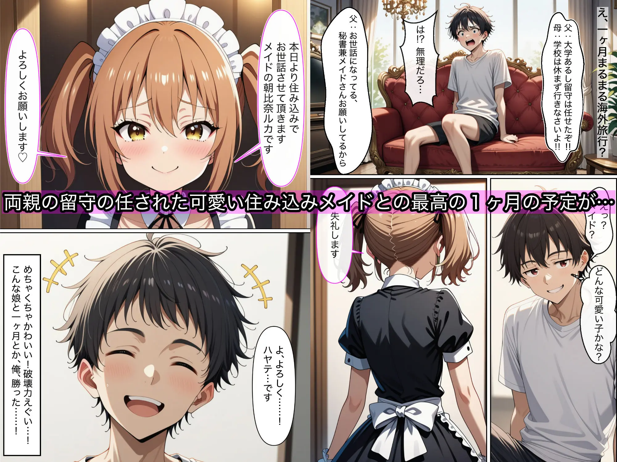 小悪魔メイドは男の娘 画像1