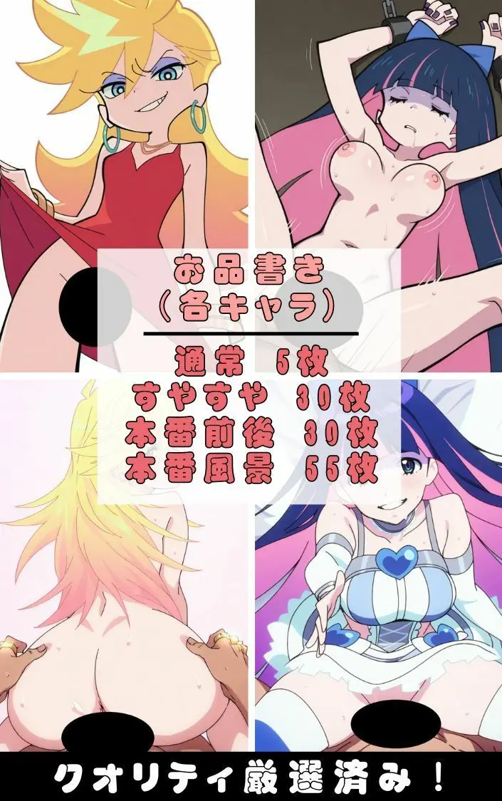 『パ●ティ＆ストッキングwithガーターベルト』ヒロイン脱がしてみた ムキムキ色黒モブがヤリたい放題 スマホでも見やすい縦型 シチュエーション＆クオリティ厳選済み480枚！ 画像1