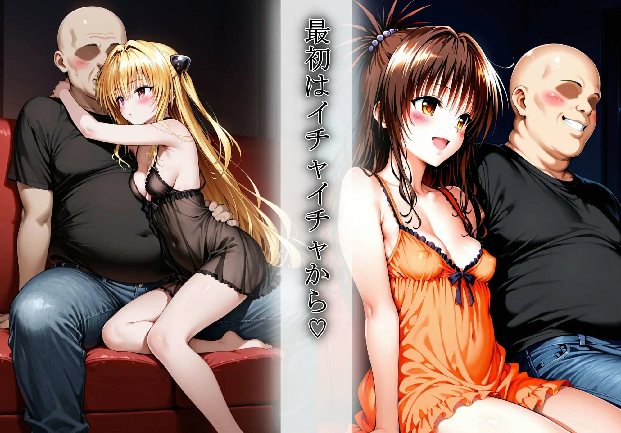 憧れのヒロインとHができるヒロイン高級ピンサロ店〜トラ〇ル ヤミ＆美柑編〜 画像3