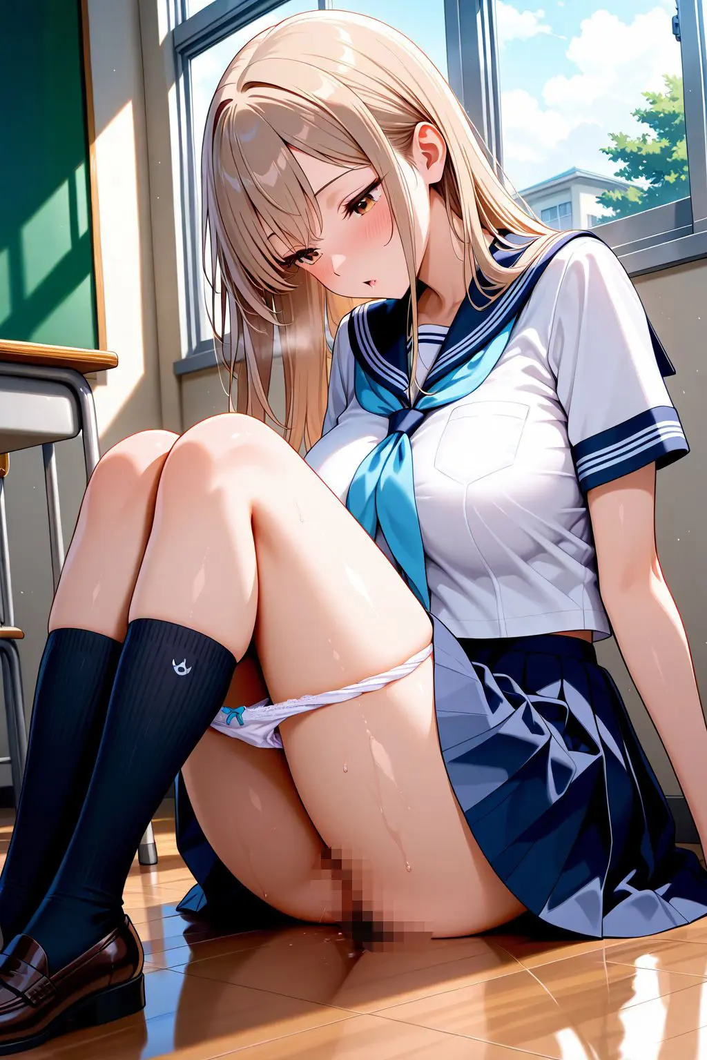 女子校生 美ギャルをハメ放題 辱められて生ハメ緊縛玩具攻め 画像1