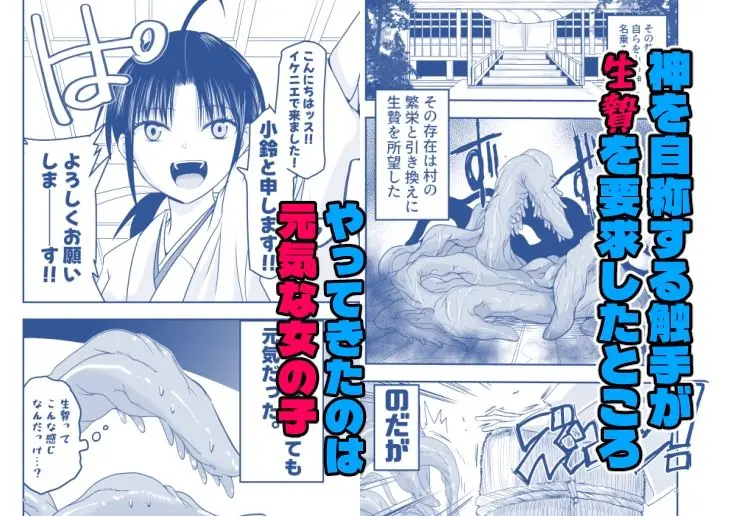 触手は贄に理解らせたい! 画像1