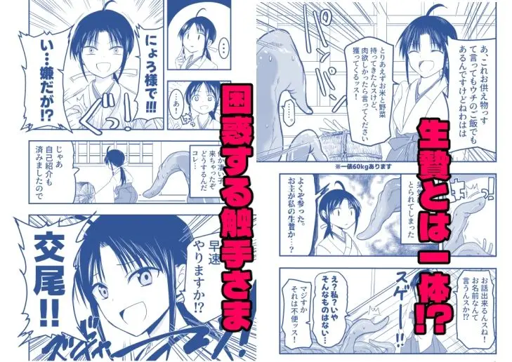 触手は贄に理解らせたい! 画像2