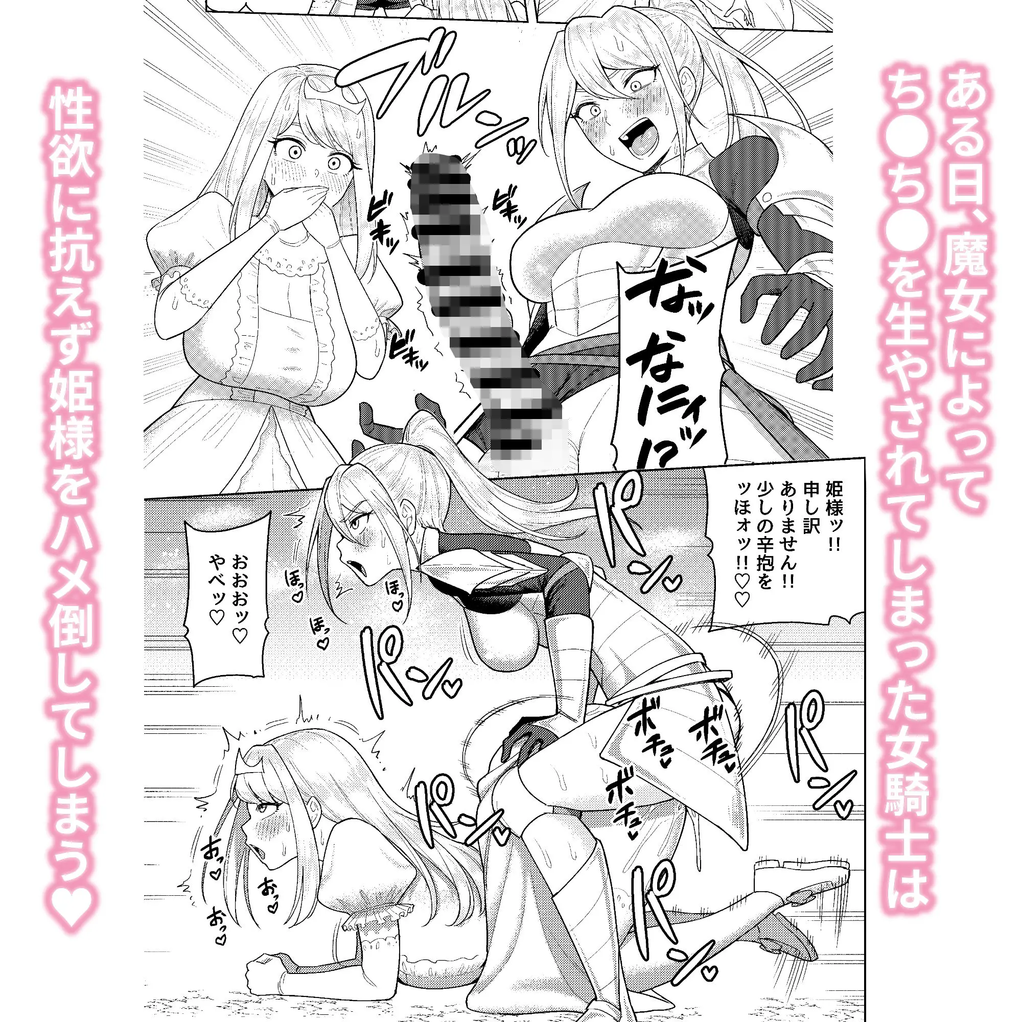 ふたなり女騎士とメス姫 画像3
