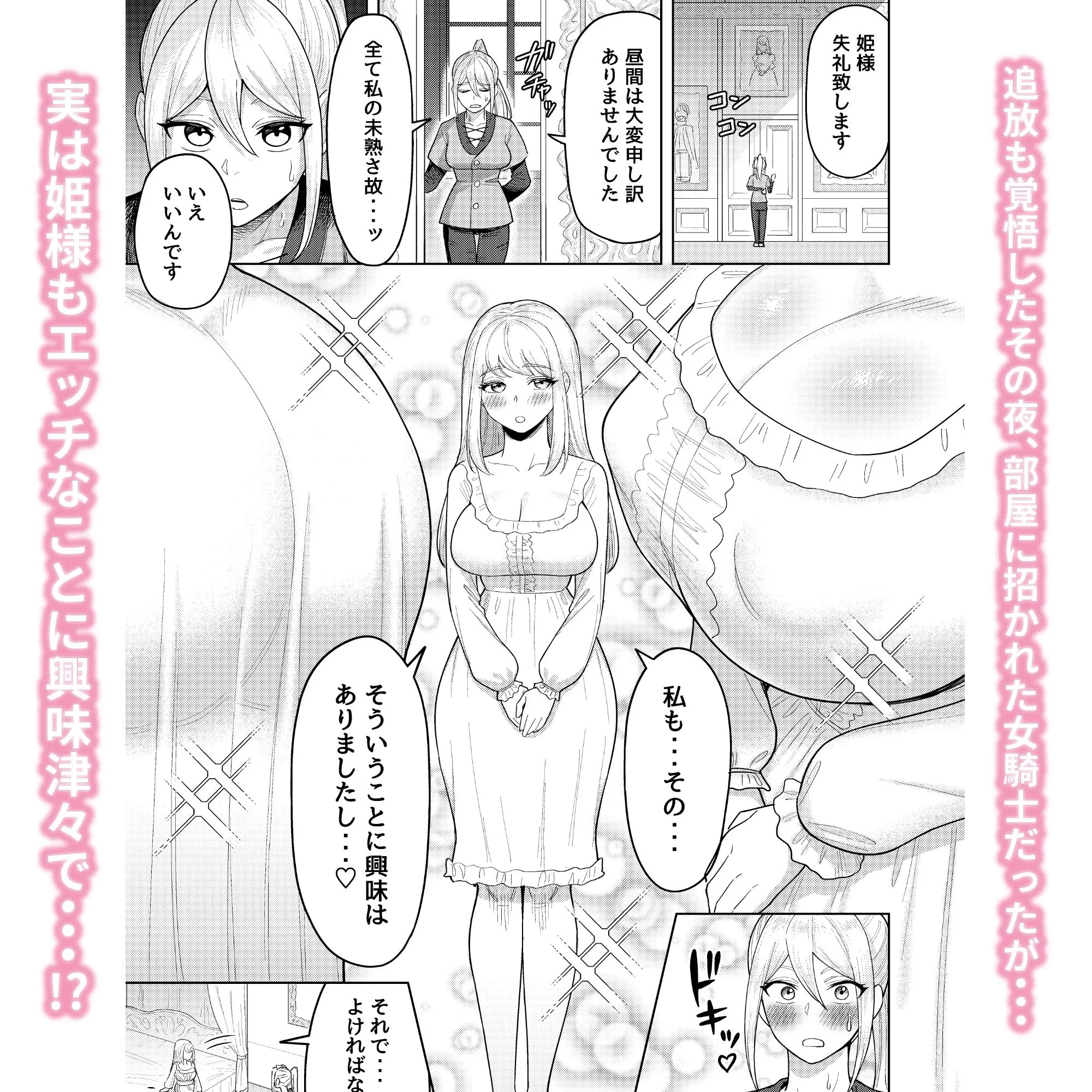 ふたなり女騎士とメス姫 画像4